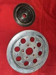 Harley Davidson Iron Head Front And Rear Pulley 40239-88A 29T 61T. Fixed Price $40.00.