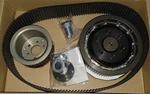 Harley 3" Open Belt Kickstart Big Twins 55 84 & Evo 4-SPEED Ships 2 Days. Fixed Price $1392.00.