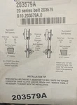Comet Evs Clutch Belt For Model Series 203579A 884-75 New Long Life Kv. Fixed Price $29.99.