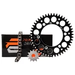 Primary Drive Chain And Sprocket Kit Aluminum Rear/x-ring Black. Fixed Price $132.60.