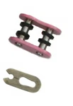 Factory Spec Brand Pink Clip Style Master Link 520 Pitch O-ring Chain. Fixed Price $5.95.