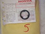 Nos Honda 74 75 76 77 78 MT125 CR125 22MM Transmission Washer 90462-360-000. Fixed Price $8.00.