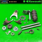 Oem 1991 Kawasaki Ninja ZX7R Transmission Gear Change Forks Shift Shaft Cam. Fixed Price $60.00.