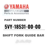 Yamaha Genuine Oem Parts Shift Fork Guide Bar 5VY-18531-00-00 YZF-R1. Fixed Price $47.13.