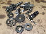 1994 Yamaha Virago (XV750) Transmission Box Shafts Gears Forks. Fixed Price $59.49.