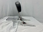 Chrome Cobra Motorcycle Passenger Backrest & Luggage Rack Fits Honda VTX1300R/S. Fixed Price $350.00.