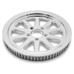 66TH 1" Spoke Rear Belt Pulley For Harley Dyna Wide Glide Fxdwg 07-2017 Chrome. Fixed Price $164.99.