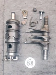 1983-1986 Honda Shadow VT500 Gearshift Drum & Fork Assembly #24300-MF5-000. Fixed Price $24.00.