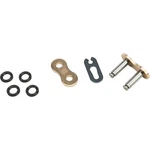 Fire Power O-ring Sealed Chain Master Link Gold, Clip 520FPO-SKJ/G. Fixed Price $5.75.