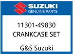 Suzuki Oem Part 11301-49830 Crankcase Set. Fixed Price $825.89.