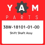 38W-18101-01-00 Yamaha Shift Shaft Assy 38W181010100, New Genuine Oem Part. Fixed Price $68.66.