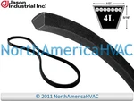 V-belt Fits Gates Goodyear Dayco Jason # 4L1080 A106 MXV4-1080 1/2" 108". Fixed Price $16.99.
