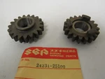 Suzuki TC90,TC100 1970-77 Nos Oem 3RD Drive Gear P.n 24231-25100 Sold As. Fixed Price $23.78.