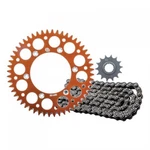Primary Drive Alloy Kit & O-ring Chain Orange Rear Sprocket 1437620280. Fixed Price $120.55.