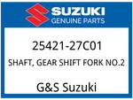 Suzuki Oem Part 25421-27C01 Shaft Gear Shift Fork (L:60). Fixed Price $17.53.