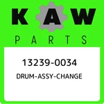 13239-0034 Kawasaki Drum-assy-change 132390034, New Genuine Oem Part. Fixed Price $295.88.