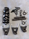 Honda CR250R Gear Shift Forks & Drum 1978-80 Oem Used P/n 24310-430-000. Fixed Price $99.00.