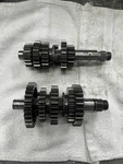 2002 Yamaha YZ250F Transmission With Shift Drum And Forks. Fixed Price $45.00.