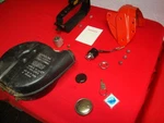 Honda CT90 Trail Spare Gas Tank, Holder,bracket,ignition,all Locks,key.. Fixed Price $200.00.
