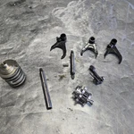 2013 Ktm 350 Sxf Transmission Gear Shift Forks And Drum. Fixed Price $120.00.