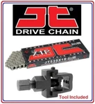 Honda CB1000R 8-G 08-16 Jt X1R Hd Silver X-ring Chain 530X116 Links + Tool. Fixed Price $151.40.