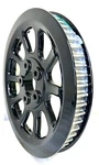 Harley Dyna 66T 25MM 40114-07 Flt Fxd Pulley Gloss Black 2006 -17 Oem Fat Bob. Fixed Price $390.00.