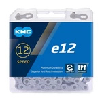 Kmc E12 Ept Speed E-bike Chain, 136 Links, Dark Silver. Fixed Price $49.99.