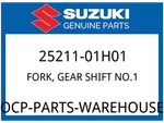 Suzuki Oem Part 25211-01H01 Fork,gear Shift NO.1. Fixed Price $93.12.