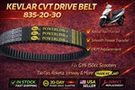 Cvt Drive Belt 835-20-30 For GY6 150CC Scooter Moped Taotao Roketa Jonway. Fixed Price $25.95.
