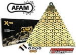 Ducati 749 / S 2003-2007 Afam Xhr Hyper Heavy Duty Gold X-ring Chain 525X98. Fixed Price $124.26.