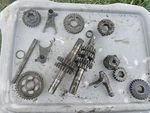 1994 Honda CR80R Engine Transmission Gears Shift Drum Forks Assembly. Fixed Price $159.99.