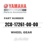 Yamaha Genuine Oem Parts Wheel Gear 2C0-17261-00-00 For R6. Fixed Price $141.27.