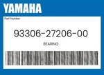 Yamaha Genuine Bearing 93306-27206-00. Fixed Price $64.54.