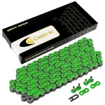 Green Drive Chain For Kawasaki Ninja 650R EX650 2006-2018. Fixed Price $23.00.