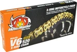 Moto-master 520 V6 X-ring Chain 120 Links Gold. Fixed Price $134.64.