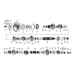 Countershaft Bearing For Harley Davidson 5-SP Sportster Xl(nu) 04-05. Fixed Price $21.34.