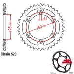 Sprocket JTR897.49 Steel Rear Tooth. Fixed Price $35.00.