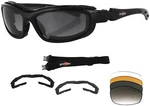 Bobster Road Hog Ii Sunglasses Gloss Black 133MM Grilamid TR90 Rx Ready BRH2001. Fixed Price $58.99.