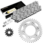 Drive Chain & Sprockets Kit For Honda TR200 Fatcat 1986 1987 White. Fixed Price $46.00.