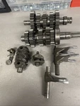 1981 Honda CR250R Transmission, Gears, Shafts, Drum, Forks. Fixed Price $175.00.