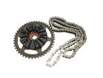 2004 Yamaha FZ6 Rear Sprocket & Drive Chain Pair Oem. Fixed Price $43.70.