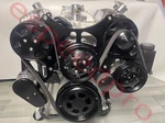 Black Sbc Serpentine Front Runner Drive Kit Belt /pulleys /bracket /bolts. Fixed Price $549.00.