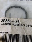 Genuine Harley Davidson Washer, Mainshaft Gear, 3RD 35356-86 New. Fixed Price $5.75.