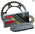 Rk Racing Chain Steel Rear Sprocket 520GXW 1102-089S. Fixed Price $49.49.