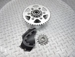 2014 12-14 Ducati Monster 696 Front Rear Sprocket Gear Hub Cover Final Drive Lot. Fixed Price $35.56.