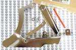 Harley Davidson Nos New 60345-08 Chrome Lower Belt Guard Fxcw/c. Fixed Price $299.99.