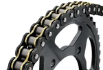 Bikemaster 197402 520X120 Bmzr Zring Chain Bk/gd. Fixed Price $199.99.