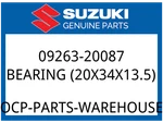 Suzuki Oem Part 09263-20087 Bearing, Drive Shaft,rh. Fixed Price $44.16.