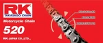 Rk 520 Standard Non-sealed Chain 92 Links Natural. Fixed Price $36.38.