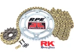 Yamaha FJ1200 FJ1100 Rk 530 Zxw Ultimate Strength Oem Gold Chain & Sprockets Kit. Fixed Price $279.95.